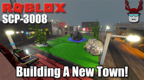 We Built A Big Town Roblox Scp 3008 Youtube