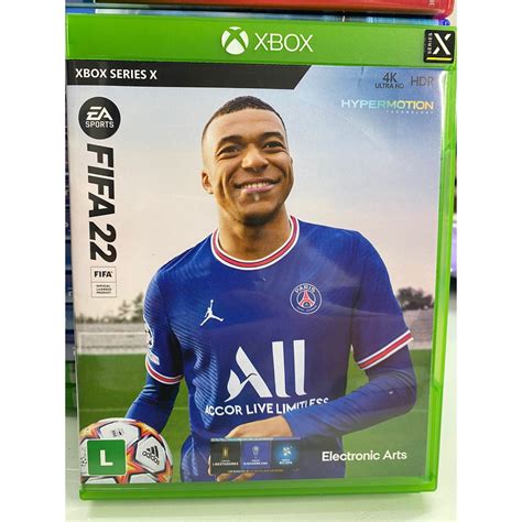 Jogo Fifa 22 Xbox Series X Mídia Física Shopee Brasil