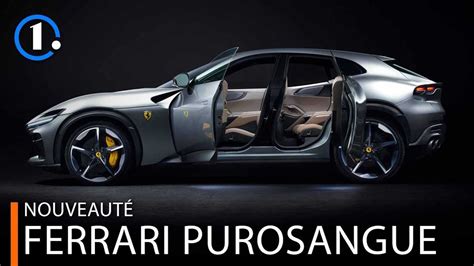 Ferrari Purosangue 2022 Le Suv Italien Avec Un V12 De 725 Ch