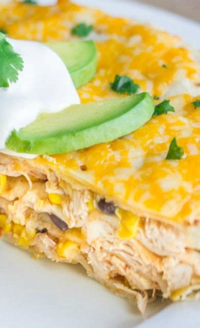 Southwestern Chicken Taco Pie Lovely Little Kitchen Mexican Food