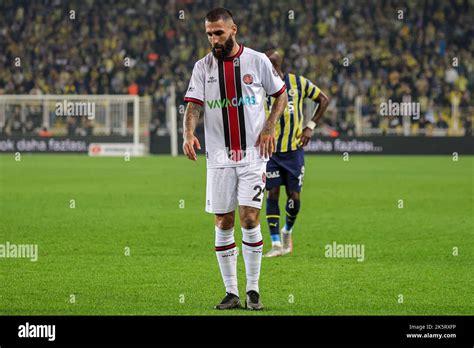 Istanbul Turkey October Jimmy Durmaz Of Fatih Karagumruk During