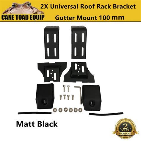 Price Special Universal Roof Rack Brackets 100MM For Rain Gutter