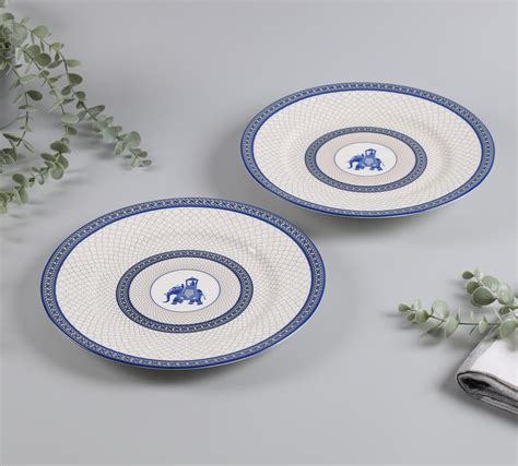 Buy Oceanic Opulence Dinner Plate Set of 2 | Dinner Plate Sets | India Circus