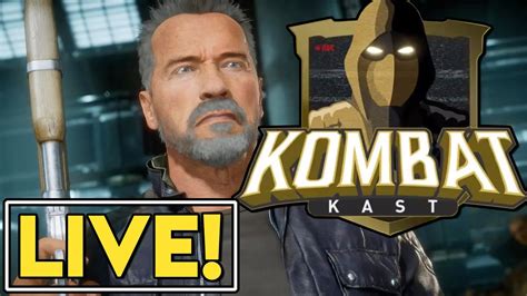 Terminator MK11 Gameplay BREAKDOWN Kombat Kast LIVE Mortal Kombat 11