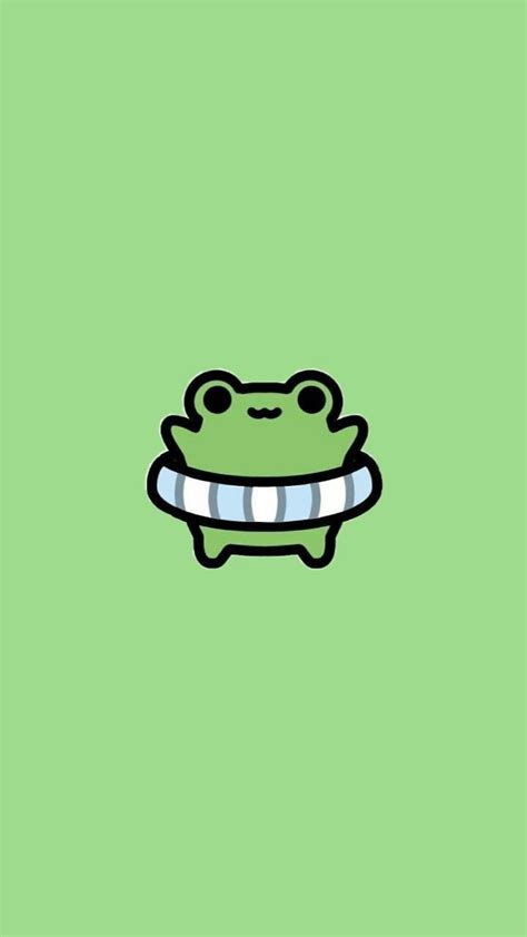 Frog Aesthetic Frog, Cute Simple, Cool Background, Cartoon, 58% OFF