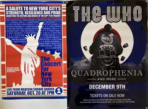 Lot 258 The Who Posters