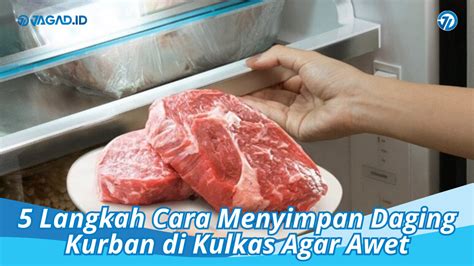 Langkah Cara Menyimpan Daging Kurban Di Kulkas Agar Awet Jagad Id