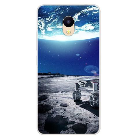 Buy For Meizu M5C Phone Case Carton Starry Sky Moon Painted Soft Full