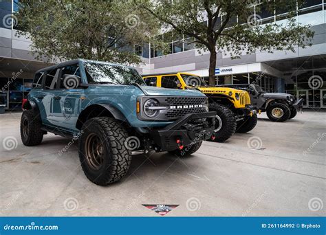 Ford Bronco during SEMA Show at Las Vegas Convention Center Editorial Photography - Image of ...