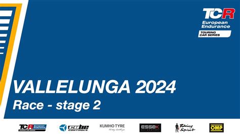 TCR European Endurance Vallelunga 2024 Race Stage 2 YouTube