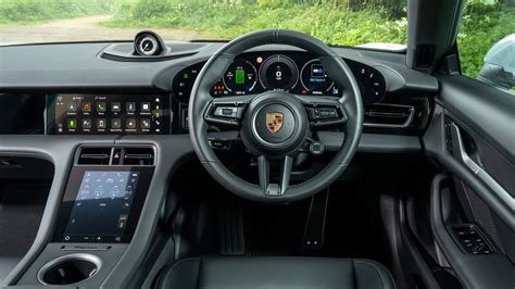 Porsche Taycan Interior Layout & Technology | Top Gear