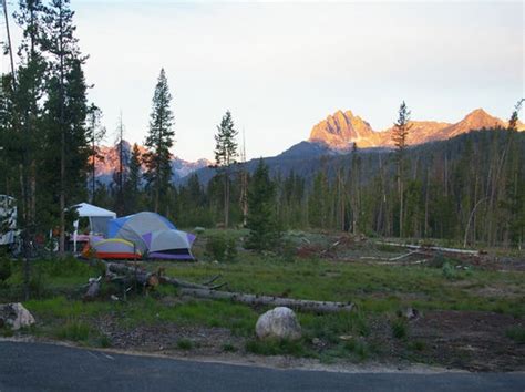 Sawtooth National Forest Glacier View Campground, Stanley, ID - GPS ...