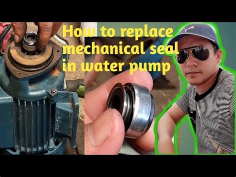 How To Change Mechanical Seal In Water Pump Paano Magpalit Ng