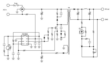 Power Semiconductors Type FA13842N Fuji Electric