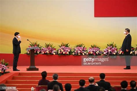 New Hong Kong Chief Executive Sworn In Photos And Premium High Res