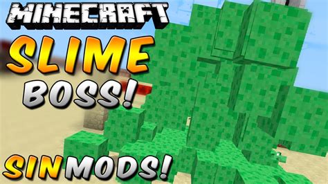 Minecraft Nuevo Inmenso Slime Boss Sin Mods Jefe De Mocos Pegajoso