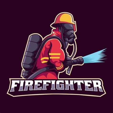 Firefighter Logo Vector Art, Icons, and Graphics for Free Download