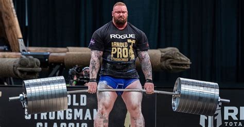 Espn To Broadcast Rogue To Sponsor Hafthor Bjornsson World Record Deadlift Attempt Fitness Volt