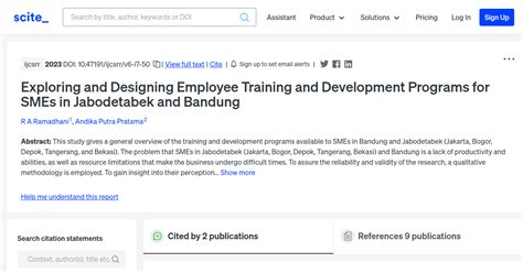 Exploring and Designing Employee Training and Development Programs for ... 