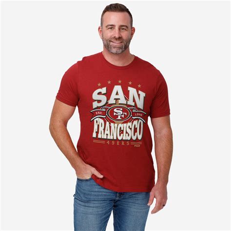 San Francisco 49ers Established Banner T-Shirt FOCO