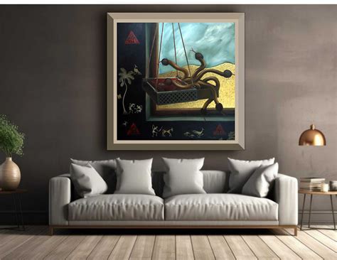 contemporary art  rajesh chand hot dance  oil gold canvas