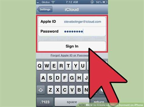 Comment Cr Er Un Compte Icloud Sur Iphone