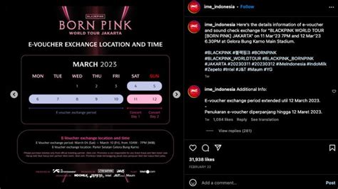 Sebentar Lagi Begini Tata Cara Penukaran Tiket Konser Blackpink Born