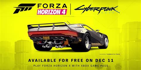 Forza 4 Cyberpunk Car Here S How To Get V S Iconic Ride