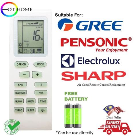 Gree Sharp Pensonic Electrolux Air Cond Air Conditioner