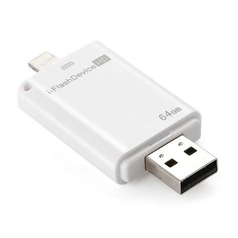 Внешний накопитель i-FlashDevice HD 64GB для iOS-устройств - Smart Apple