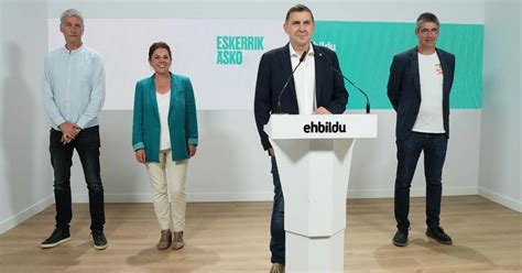 Eh Bildu Se Felicita Del Pacto Psoe Junts Que Abre La Puerta A Un