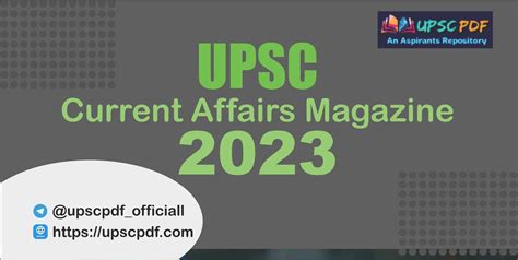 Vision IAS Current Affairs Monthly Magazine September 2023 PDF UPSC PDF