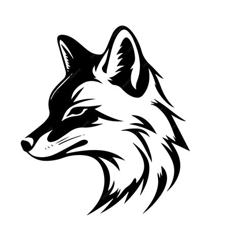 Premium Vector Fox Silhouette Vector Drawing