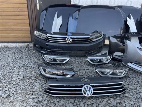 Бампер фара крило капот решітка Passat B8 Пассат Б8 телевізор: 120 ...