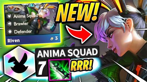 New Set 8 Riven W 7 Anima Squad Gameplay Teamfight Tactics Tft