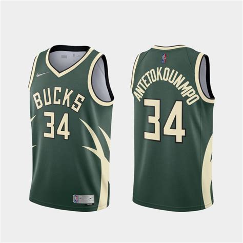 Milwaukee Bucks Icon 34 Giannis Antetokounmpo Jersey Lazada Ph