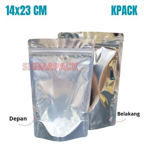 Jual Kemasan STANDING POUCH Kombinasi Ukuran 14x23 500Z KPACK Shopee