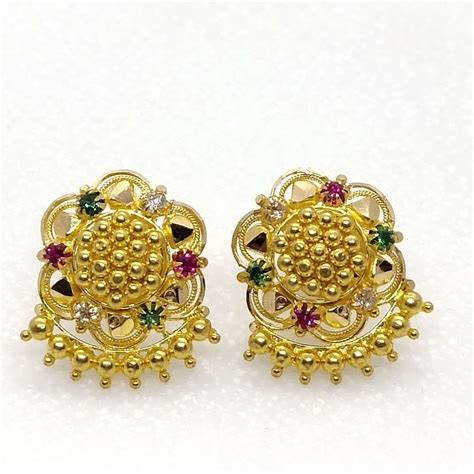 Buy Gold Kase Kamal Spj 973 Online Sri Pooja Jewellers Jewelflix