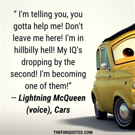 20 BEST CARS MOVIE QUOTES - THEFUNQUOTES