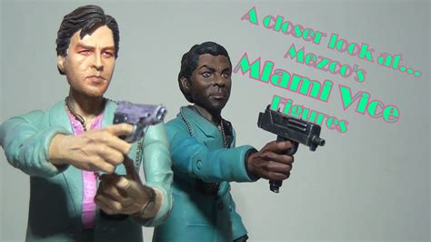 A Closer Look At Mezco S Miami Vice Figures Youtube