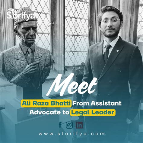 meet ali raza bhatti  assistant advocate  legal leader storifya
