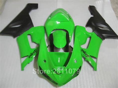 Aftermarket Body Part Fairing Kit For Kawasaki Ninja Zx R Green