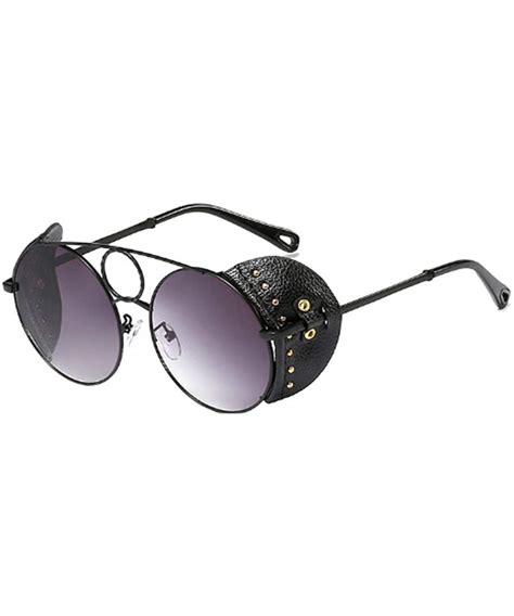 New Fashion Trend Round Sunglasses Women Multicolour Frame Mercury