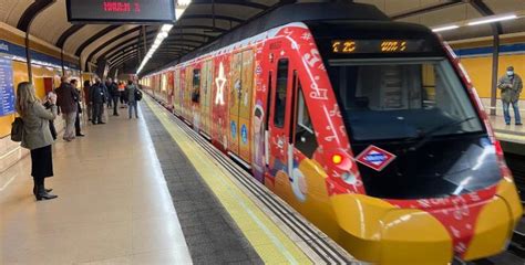 El Tren De La Navidad Que Recorre El Metro De Madrid Todos Los D As