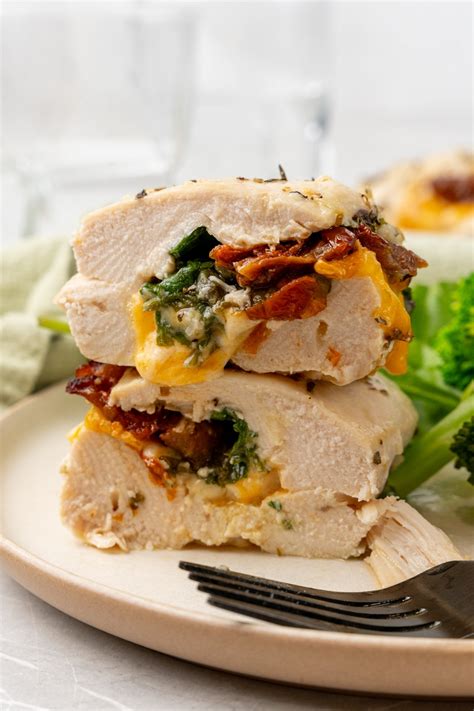 Baked Stuffed Chicken Breast ⋆ 100 Days Of Real Food