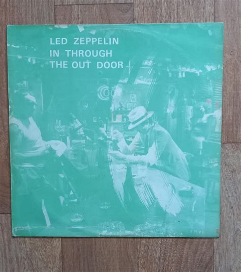 Led Zeppelin In Through The Out Door Vinyl Photo Metal Kingdom