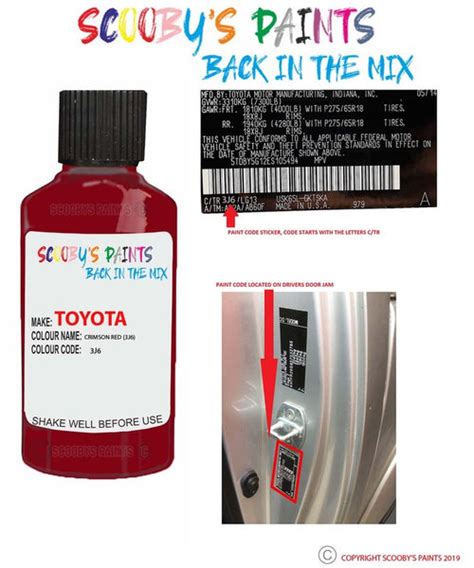 Paint For Toyota Celica Crimson Red Code 3j6 Touch Up Paint Auto Car