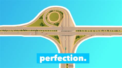 The PERFECT Vanilla Trumpet Interchange In Cities Skylines YouTube