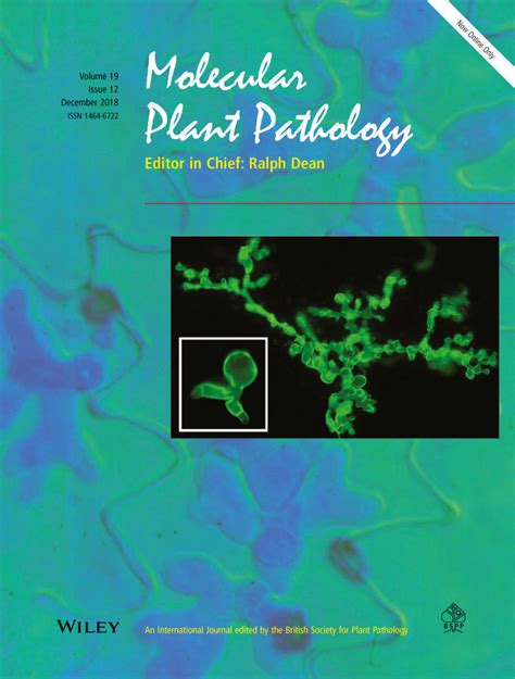 Molecular Plant Pathology Vol 19 No 12