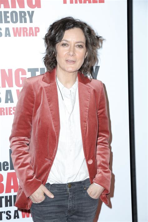 SARA GILBERT at The Big Bang Theory Finale Party in Pasadena 05/01/2019 ...